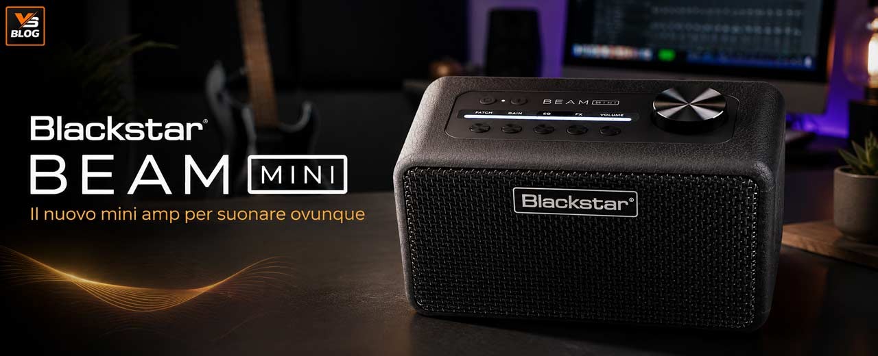 Blackstar BEAM Mini: il mini amplificatore smart che porta il suono ovunque