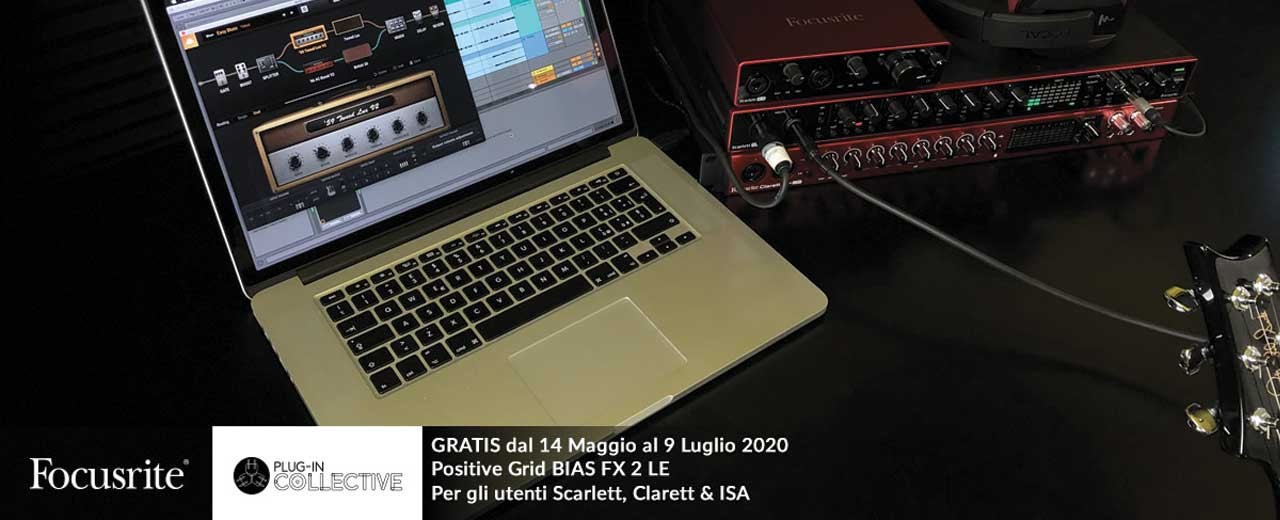 POSITIVE GRID BIAS FX 2 LE GRATIS PER GLI UTENTI FOCUSRITE