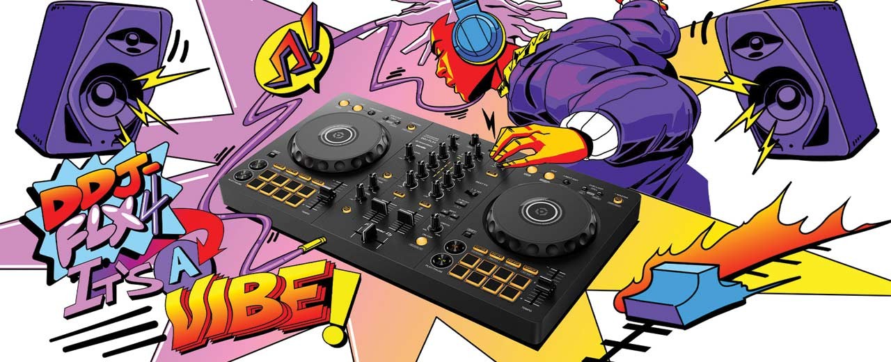 PIONEER DDJ-FLX4, semplice, intuitivo e professionale